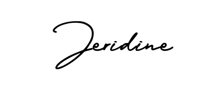AmerikaSignatureDemo-Regular is a professional signature style that is perfect for those who want to add a touch of class to their signature. Get Jeridine name fancy signature for free. Jeridine signature style 3 images and pictures png