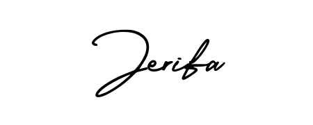 Quickly download Jerifa name signature in high-resolution PNG using AmerikaSignatureDemo-Regular style. Ready to insert into PDFs and online applications. Jerifa signature style 3 images and pictures png
