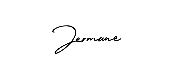 Jermane stylish signature style. Best Handwritten Sign (AmerikaSignatureDemo-Regular) for my name. Handwritten Signature Collection Ideas for my name Jermane. Jermane signature style 3 images and pictures png