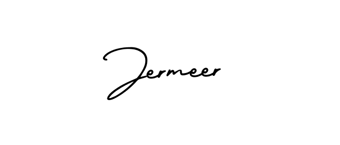 AmerikaSignatureDemo-Regular is a professional signature style that is perfect for those who want to add a touch of class to their signature. It is also a great choice for those who want to make their signature more unique. Get Jermeer name to fancy signature for free. Jermeer signature style 3 images and pictures png