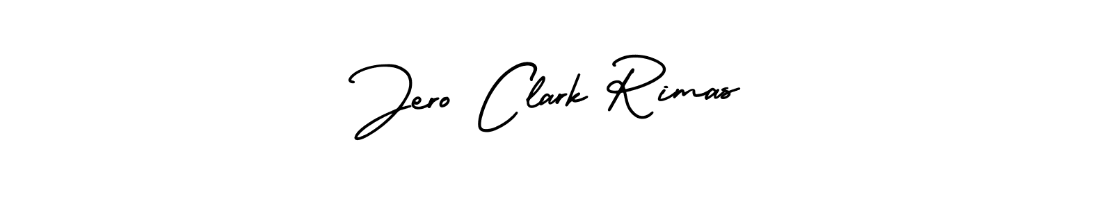 How to make Jero Clark Rimas signature? AmerikaSignatureDemo-Regular is a professional autograph style. Create handwritten signature for Jero Clark Rimas name. Jero Clark Rimas signature style 3 images and pictures png