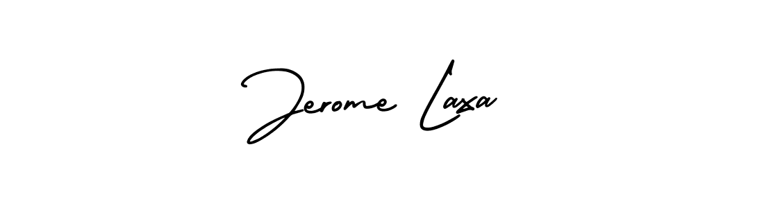Similarly AmerikaSignatureDemo-Regular is the best handwritten signature design. Signature creator online .You can use it as an online autograph creator for name Jerome Laxa. Jerome Laxa signature style 3 images and pictures png