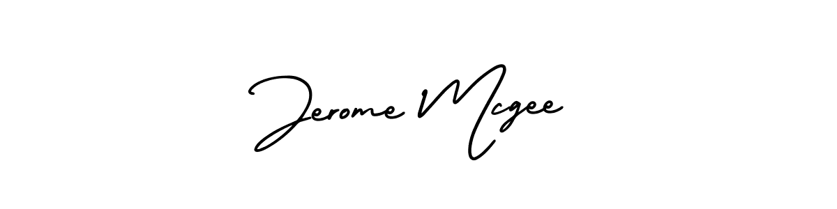 AmerikaSignatureDemo-Regular is a professional signature style that is perfect for those who want to add a touch of class to their signature. It is also a great choice for those who want to make their signature more unique. Get Jerome Mcgee name to fancy signature for free. Jerome Mcgee signature style 3 images and pictures png