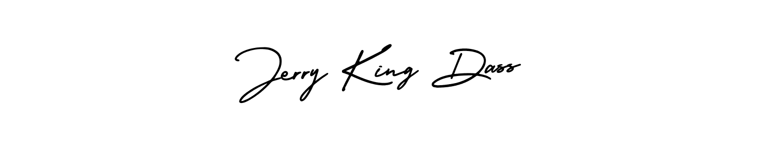 Make a beautiful signature design for name Jerry King Dass. Use this online signature maker to create a handwritten signature for free. Jerry King Dass signature style 3 images and pictures png