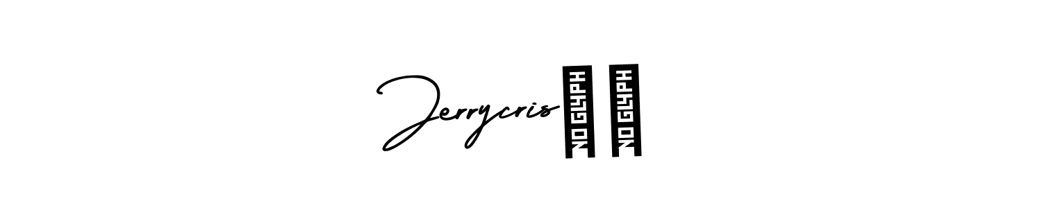 Similarly AmerikaSignatureDemo-Regular is the best handwritten signature design. Signature creator online .You can use it as an online autograph creator for name Jerrycris❤️. Jerrycris❤️ signature style 3 images and pictures png