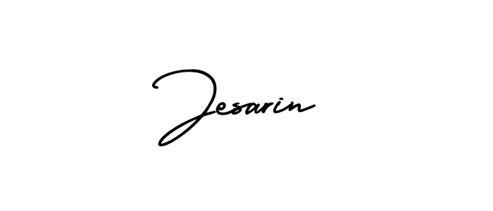 Best and Professional Signature Style for Jesarin. AmerikaSignatureDemo-Regular Best Signature Style Collection. Jesarin signature style 3 images and pictures png