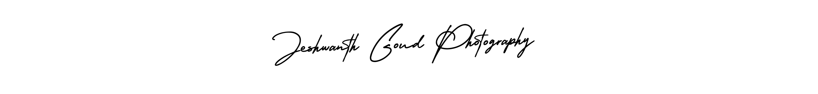 Jeshwanth Goud Photography stylish signature style. Best Handwritten Sign (AmerikaSignatureDemo-Regular) for my name. Handwritten Signature Collection Ideas for my name Jeshwanth Goud Photography. Jeshwanth Goud Photography signature style 3 images and pictures png