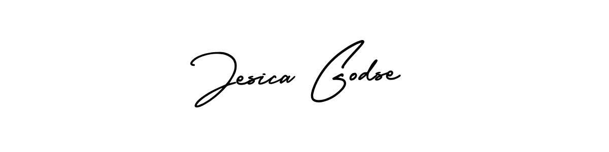 Create a beautiful signature design for name Jesica Godse. With this signature (AmerikaSignatureDemo-Regular) fonts, you can make a handwritten signature for free. Jesica Godse signature style 3 images and pictures png