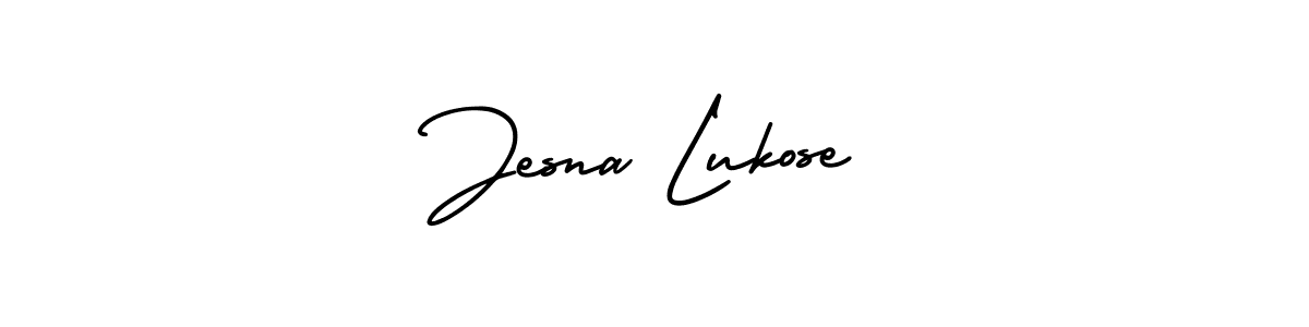Check out images of Autograph of Jesna Lukose name. Actor Jesna Lukose Signature Style. AmerikaSignatureDemo-Regular is a professional sign style online. Jesna Lukose signature style 3 images and pictures png