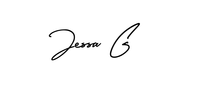 How to make Jessa G signature? AmerikaSignatureDemo-Regular is a professional autograph style. Create handwritten signature for Jessa G name. Jessa G signature style 3 images and pictures png