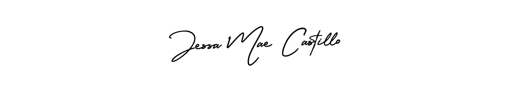 Create a beautiful signature design for name Jessa Mae Castillo. With this signature (AmerikaSignatureDemo-Regular) fonts, you can make a handwritten signature for free. Jessa Mae Castillo signature style 3 images and pictures png