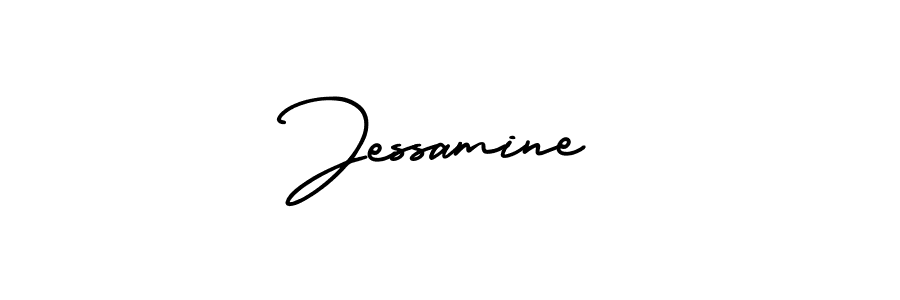 Make a beautiful signature design for name Jessamine. With this signature (AmerikaSignatureDemo-Regular) style, you can create a handwritten signature for free. Jessamine signature style 3 images and pictures png