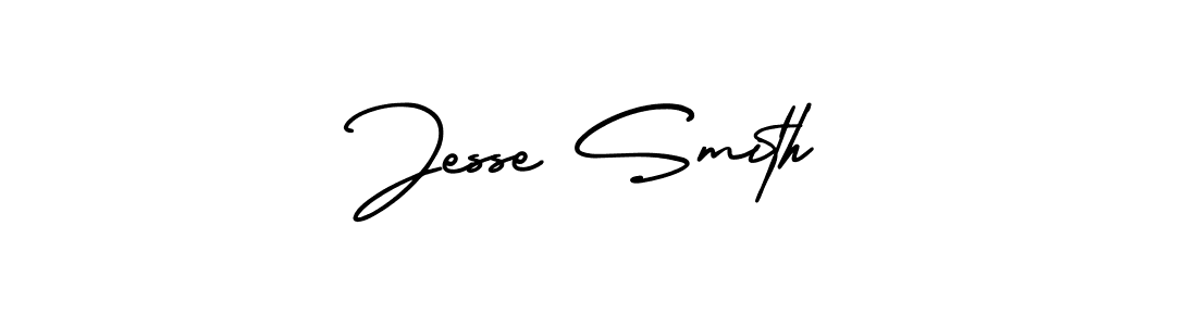 The best way (AmerikaSignatureDemo-Regular) to make a short signature is to pick only two or three words in your name. The name Jesse Smith include a total of six letters. For converting this name. Jesse Smith signature style 3 images and pictures png