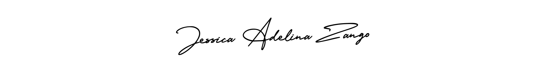 Design your own signature with our free online signature maker. With this signature software, you can create a handwritten (AmerikaSignatureDemo-Regular) signature for name Jessica Adelina Zango. Jessica Adelina Zango signature style 3 images and pictures png