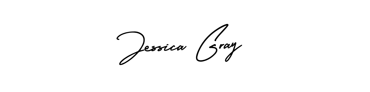 It looks lik you need a new signature style for name Jessica Gray. Design unique handwritten (AmerikaSignatureDemo-Regular) signature with our free signature maker in just a few clicks. Jessica Gray signature style 3 images and pictures png