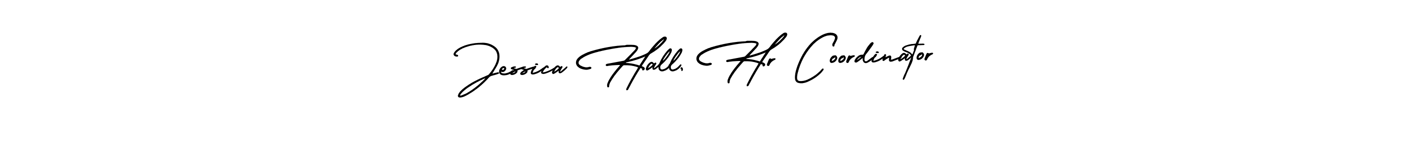 Also You can easily find your signature by using the search form. We will create Jessica Hall, Hr Coordinator name handwritten signature images for you free of cost using AmerikaSignatureDemo-Regular sign style. Jessica Hall, Hr Coordinator signature style 3 images and pictures png