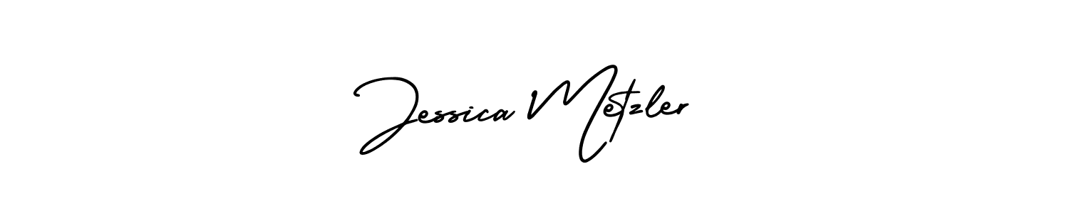 Make a beautiful signature design for name Jessica Metzler. With this signature (AmerikaSignatureDemo-Regular) style, you can create a handwritten signature for free. Jessica Metzler signature style 3 images and pictures png