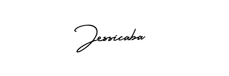 Make a beautiful signature design for name Jessicaba. With this signature (AmerikaSignatureDemo-Regular) style, you can create a handwritten signature for free. Jessicaba signature style 3 images and pictures png