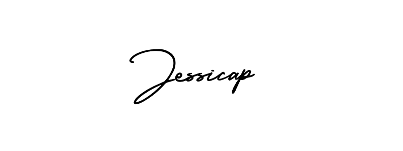 Make a beautiful signature design for name Jessicap. With this signature (AmerikaSignatureDemo-Regular) style, you can create a handwritten signature for free. Jessicap signature style 3 images and pictures png