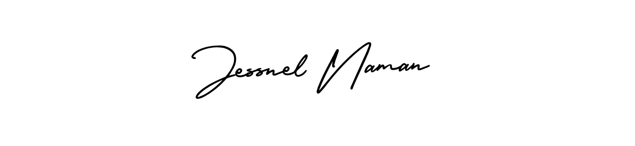 This is the best signature style for the Jessnel Naman name. Also you like these signature font (AmerikaSignatureDemo-Regular). Mix name signature. Jessnel Naman signature style 3 images and pictures png