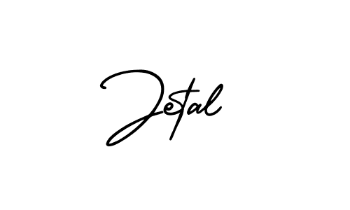 Create a beautiful signature design for name Jetal. With this signature (AmerikaSignatureDemo-Regular) fonts, you can make a handwritten signature for free. Jetal signature style 3 images and pictures png