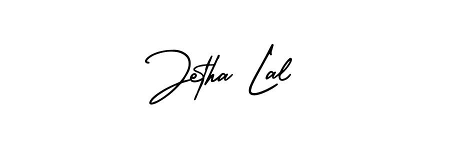 Also You can easily find your signature by using the search form. We will create Jetha Lal name handwritten signature images for you free of cost using AmerikaSignatureDemo-Regular sign style. Jetha Lal signature style 3 images and pictures png
