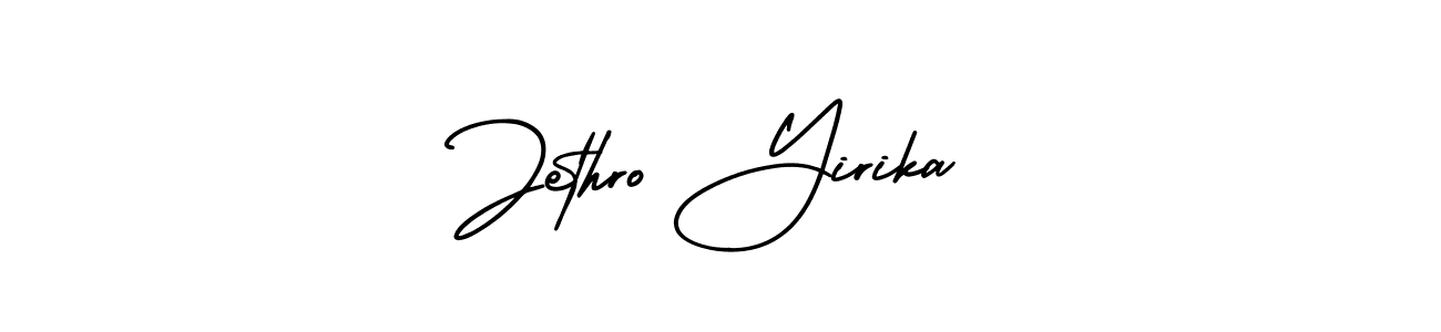 See photos of Jethro Yirika official signature by Spectra . Check more albums & portfolios. Read reviews & check more about AmerikaSignatureDemo-Regular font. Jethro Yirika signature style 3 images and pictures png