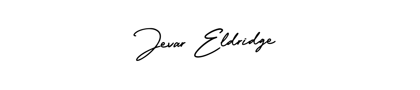 The best way (AmerikaSignatureDemo-Regular) to make a short signature is to pick only two or three words in your name. The name Jevar Eldridge include a total of six letters. For converting this name. Jevar Eldridge signature style 3 images and pictures png
