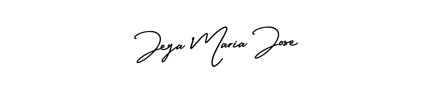 Make a short Jeya Maria Jose signature style. Manage your documents anywhere anytime using AmerikaSignatureDemo-Regular. Create and add eSignatures, submit forms, share and send files easily. Jeya Maria Jose signature style 3 images and pictures png