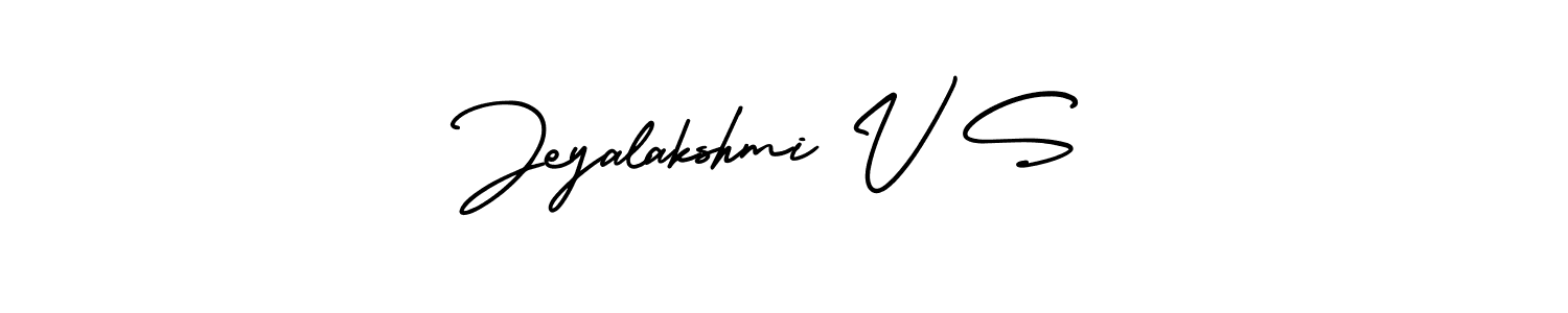 You can use this online signature creator to create a handwritten signature for the name Jeyalakshmi V S. This is the best online autograph maker. Jeyalakshmi V S signature style 3 images and pictures png