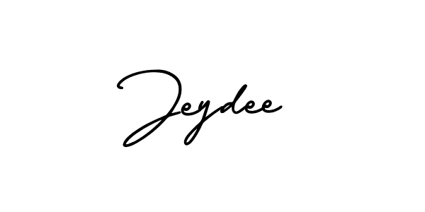 It looks lik you need a new signature style for name Jeydee. Design unique handwritten (AmerikaSignatureDemo-Regular) signature with our free signature maker in just a few clicks. Jeydee signature style 3 images and pictures png