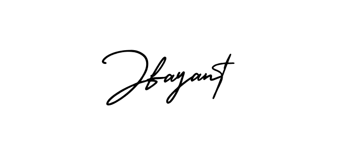 This is the best signature style for the Jfayant name. Also you like these signature font (AmerikaSignatureDemo-Regular). Mix name signature. Jfayant signature style 3 images and pictures png