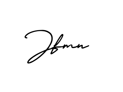 How to make Jfmn signature? AmerikaSignatureDemo-Regular is a professional autograph style. Create handwritten signature for Jfmn name. Jfmn signature style 3 images and pictures png