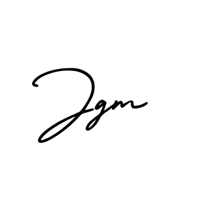 Jgm stylish signature style. Best Handwritten Sign (AmerikaSignatureDemo-Regular) for my name. Handwritten Signature Collection Ideas for my name Jgm. Jgm signature style 3 images and pictures png