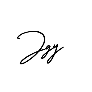 It looks lik you need a new signature style for name Jgy. Design unique handwritten (AmerikaSignatureDemo-Regular) signature with our free signature maker in just a few clicks. Jgy signature style 3 images and pictures png