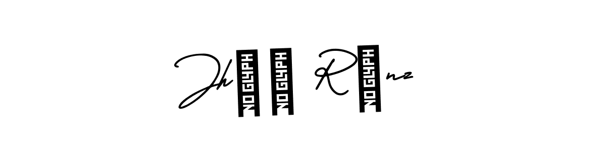 How to make Jhèń Rênz name signature. Use AmerikaSignatureDemo-Regular style for creating short signs online. This is the latest handwritten sign. Jhèń Rênz signature style 3 images and pictures png