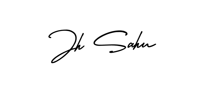 Best and Professional Signature Style for Jh Sahu. AmerikaSignatureDemo-Regular Best Signature Style Collection. Jh Sahu signature style 3 images and pictures png