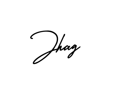 Design your own signature with our free online signature maker. With this signature software, you can create a handwritten (AmerikaSignatureDemo-Regular) signature for name Jhag. Jhag signature style 3 images and pictures png