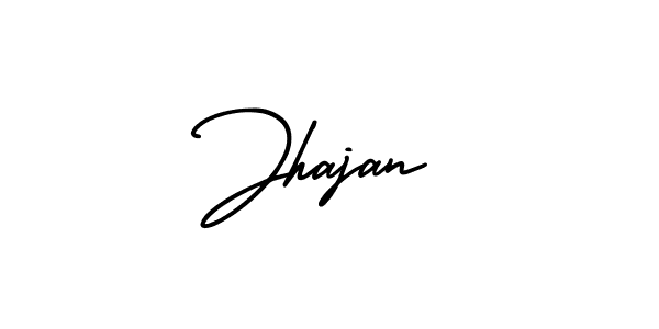 Design your own signature with our free online signature maker. With this signature software, you can create a handwritten (AmerikaSignatureDemo-Regular) signature for name Jhajan. Jhajan signature style 3 images and pictures png