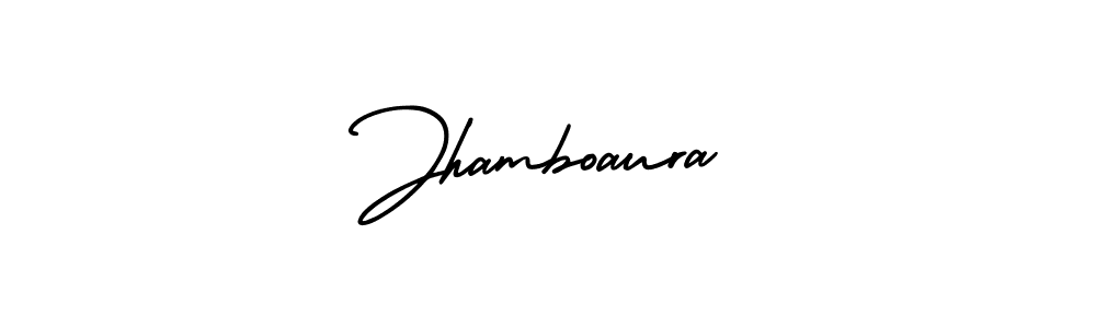 Make a short Jhamboaura signature style. Manage your documents anywhere anytime using AmerikaSignatureDemo-Regular. Create and add eSignatures, submit forms, share and send files easily. Jhamboaura signature style 3 images and pictures png