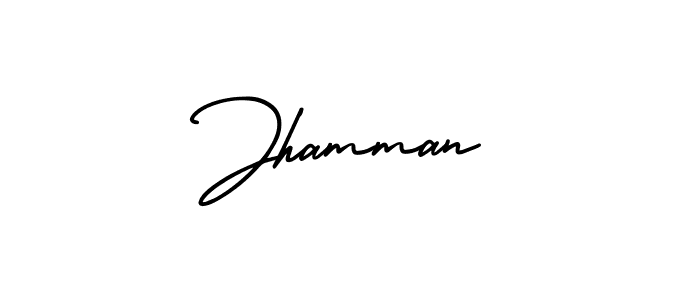 AmerikaSignatureDemo-Regular is a professional signature style that is perfect for those who want to add a touch of class to their signature. It is also a great choice for those who want to make their signature more unique. Get Jhamman name to fancy signature for free. Jhamman signature style 3 images and pictures png