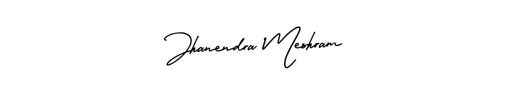 Similarly AmerikaSignatureDemo-Regular is the best handwritten signature design. Signature creator online .You can use it as an online autograph creator for name Jhanendra Meshram. Jhanendra Meshram signature style 3 images and pictures png