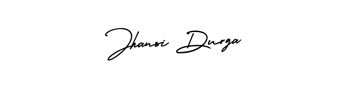 This is the best signature style for the Jhansi Durga name. Also you like these signature font (AmerikaSignatureDemo-Regular). Mix name signature. Jhansi Durga signature style 3 images and pictures png