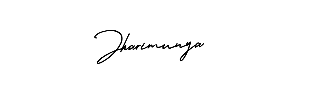Here are the top 10 professional signature styles for the name Jharimunya. These are the best autograph styles you can use for your name. Jharimunya signature style 3 images and pictures png