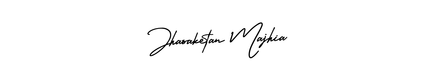 Also You can easily find your signature by using the search form. We will create Jhasaketan Majhia name handwritten signature images for you free of cost using AmerikaSignatureDemo-Regular sign style. Jhasaketan Majhia signature style 3 images and pictures png