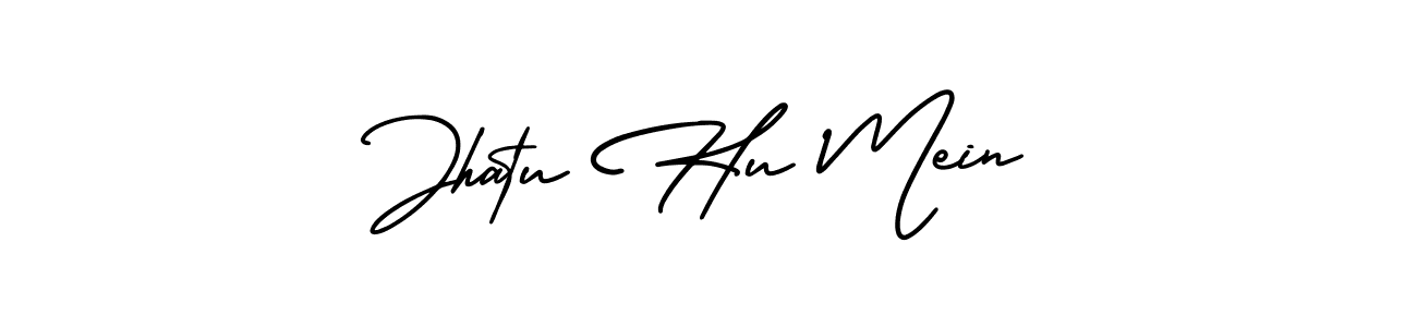 Also we have Jhatu Hu Mein name is the best signature style. Create professional handwritten signature collection using AmerikaSignatureDemo-Regular autograph style. Jhatu Hu Mein signature style 3 images and pictures png