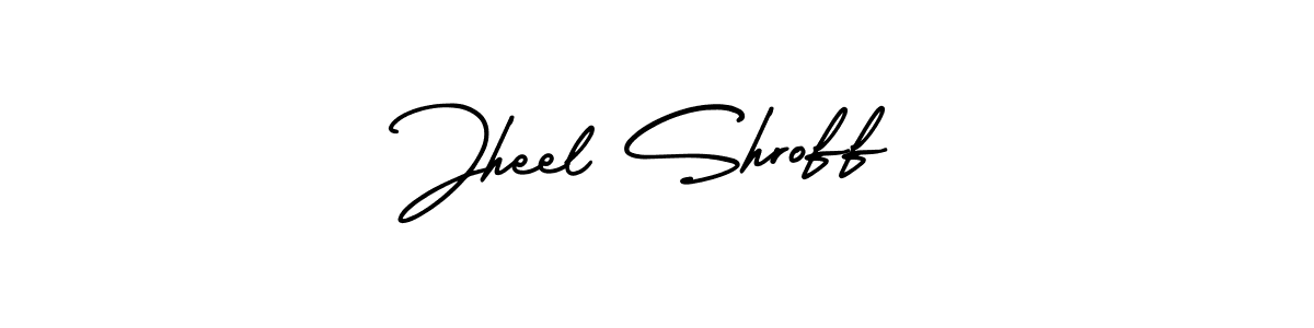 Best and Professional Signature Style for Jheel Shroff. AmerikaSignatureDemo-Regular Best Signature Style Collection. Jheel Shroff signature style 3 images and pictures png