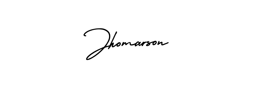 Best and Professional Signature Style for Jhomarson. AmerikaSignatureDemo-Regular Best Signature Style Collection. Jhomarson signature style 3 images and pictures png