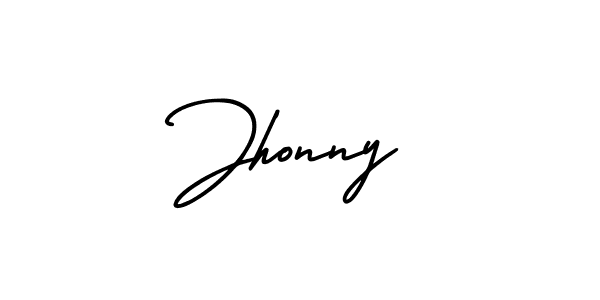 Make a beautiful signature design for name Jhonny. Use this online signature maker to create a handwritten signature for free. Jhonny signature style 3 images and pictures png