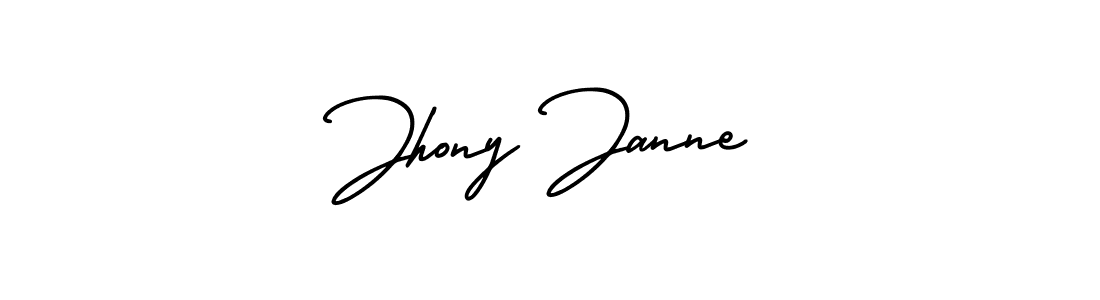 Create a beautiful signature design for name Jhony Janne. With this signature (AmerikaSignatureDemo-Regular) fonts, you can make a handwritten signature for free. Jhony Janne signature style 3 images and pictures png